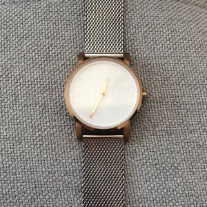 DKNY women’s watch silver and gold